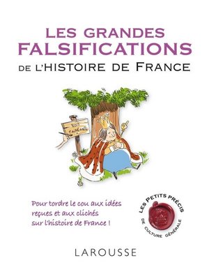 cover image of Les grandes falsifications de l'histoire de France
